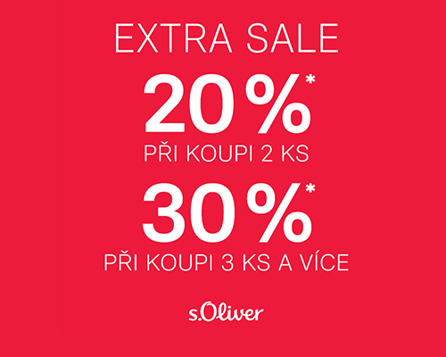 DODATEČNÁ sleva až 30 %