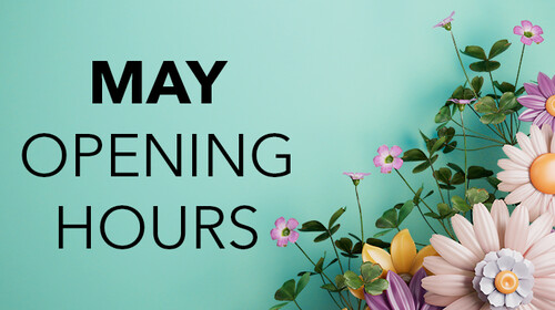 Opening hours during May bank holidays