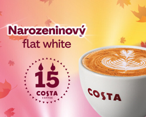 Kávy flat white není nikdy dost