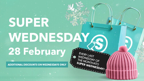 Every last Wednesday of the month is SUPER WEDNESDAY