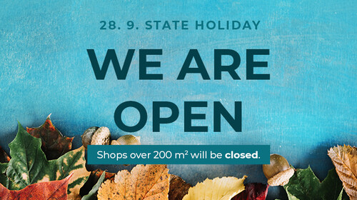 We are open on the public holiday of September 28