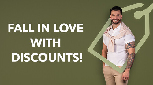 Fall in love with discounts!