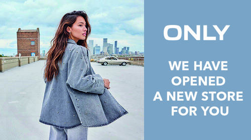 The ONLY brand is coming to Ostrava, you can find it ONLY in Outlet Arena Moravia.