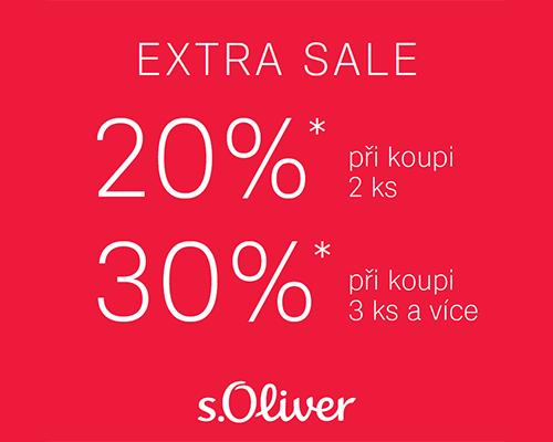 EXTRA sleva až 30 %