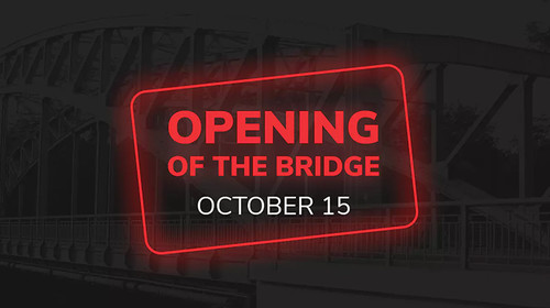 The bridge over the Oder is repaired!