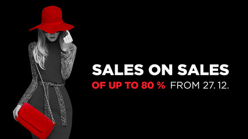 Christmas sale starts with a discount of up to 80%