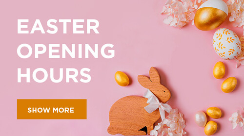 Opening hours Easter 2024