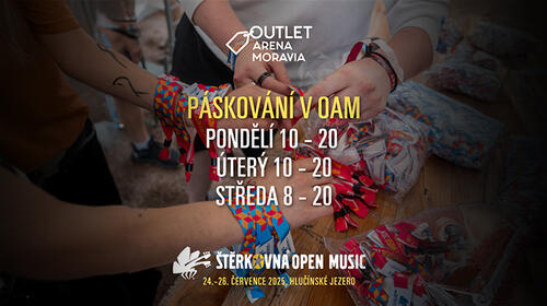 Štěrkovna Open Music Festival - win tickets and exchange tapes!