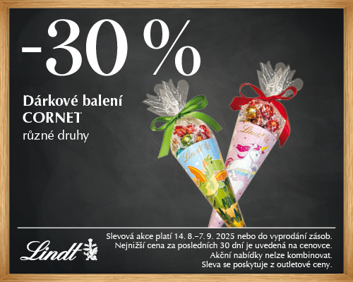 Lindt Back of school Cones 30 banner 500x400px CZ outlet