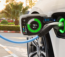 Electric car charging stations