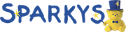 Sparkys logo BASIC blue 3Dmedved180